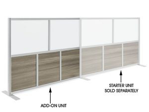USC H-9157A DOWNTOWN ROOM DIVIDER - ADD-ON, 68 X 52"