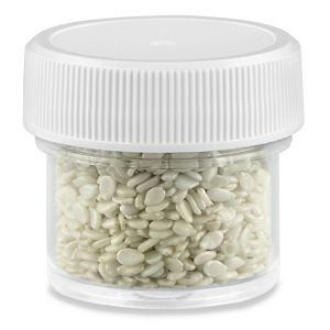 USC S-17033B-W CLEAR ROUND WIDE-MOUTH PLASTIC JARS BULK