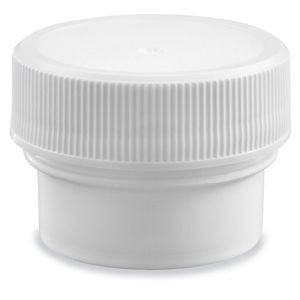 USC S-17036B-W WHITE ROUND WIDE-MOUTH PLASTIC JARS BULK