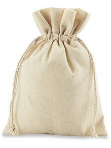 USC S-24092 COTTON POUCHES - 5 X 7"