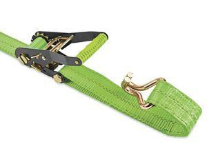 USC H-9229 ULINE HI-VIS RATCHET TIE-DOWNS - U-HOOK,