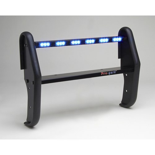 PRO-GARD INDUSTRIES PB81FT09LEDB STANDARD PUSH BUMPER WITH INTE