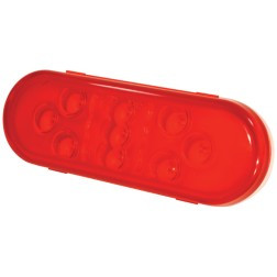 GROTE 54142 STT/LAMP RED OVAL LMP