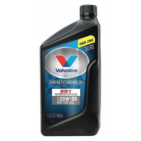 VALVOLINE 679082 QT SYN/RACE 20W50
