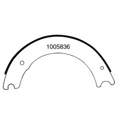 MIDLAND GC1308EN NEW BRAKE SHOE