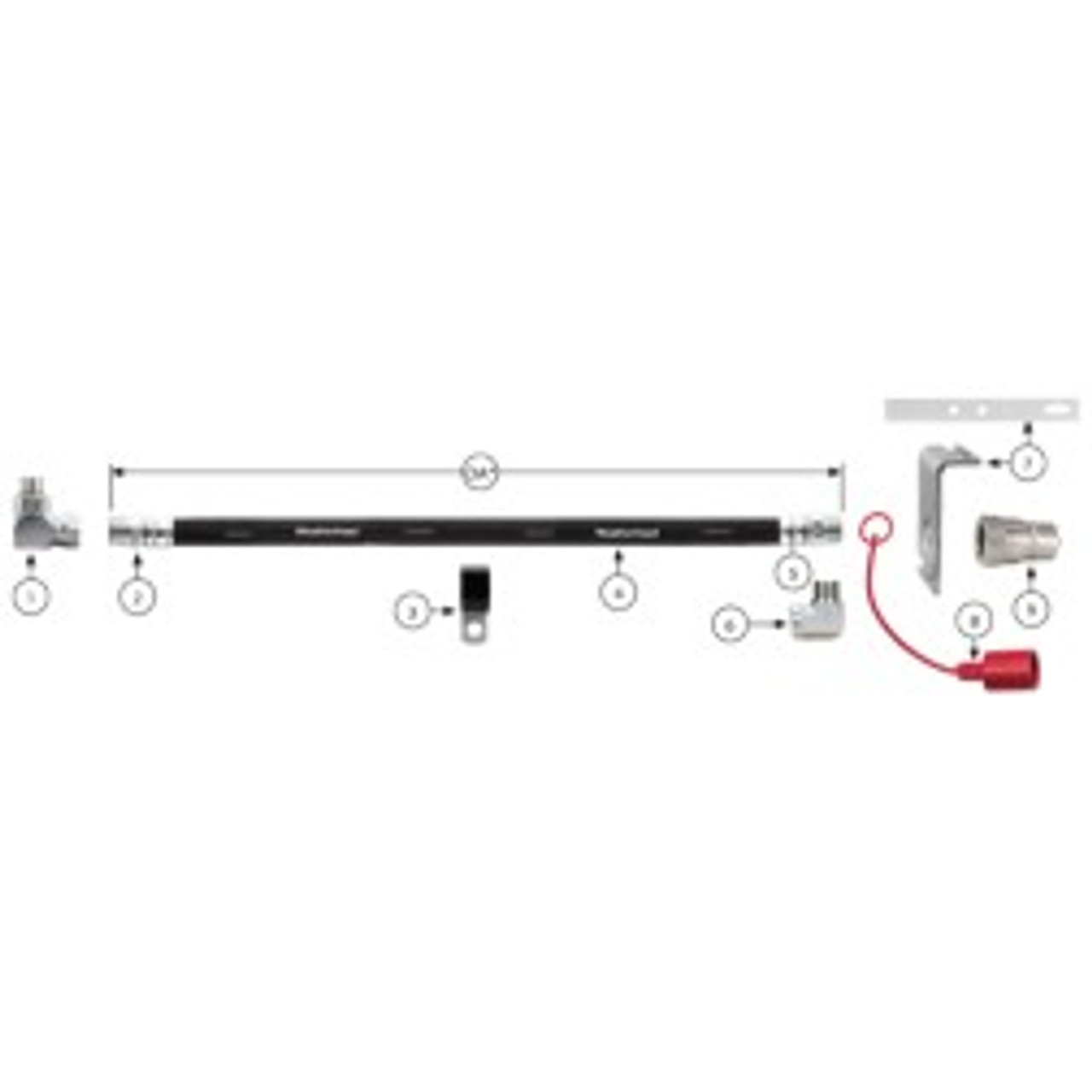 WEATHERHEAD FF11870816S FLOCS ADAPTER 90 D
