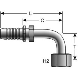 GATES CORPORATION G201790812 HYD/HOSE FITTINGS