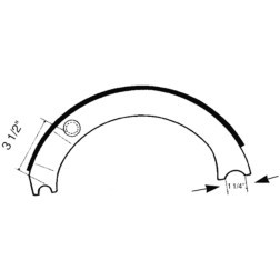 MIDLAND GD4311EHMR REMAN/BRAKE SHOE