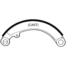 MIDLAND GG4607TCR REMAN/BRAKE SHOE