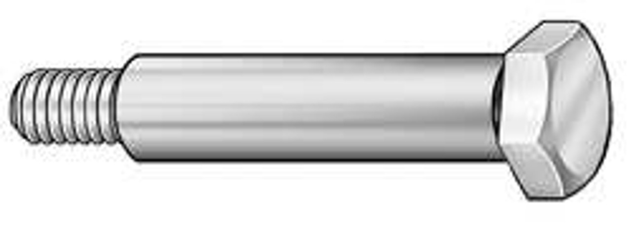 ACCURATE MFD PRODUCTS Z0712 SHOULDER SCREW ZINC 1/2X1 7/16 IN PK 2