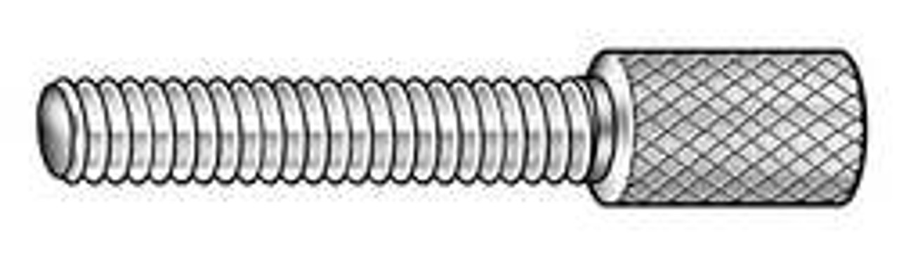 ACCURATE MFD PRODUCTS Z0752 THUMB SCREW KNURLED 6-32X1/2 L 18-8 SS