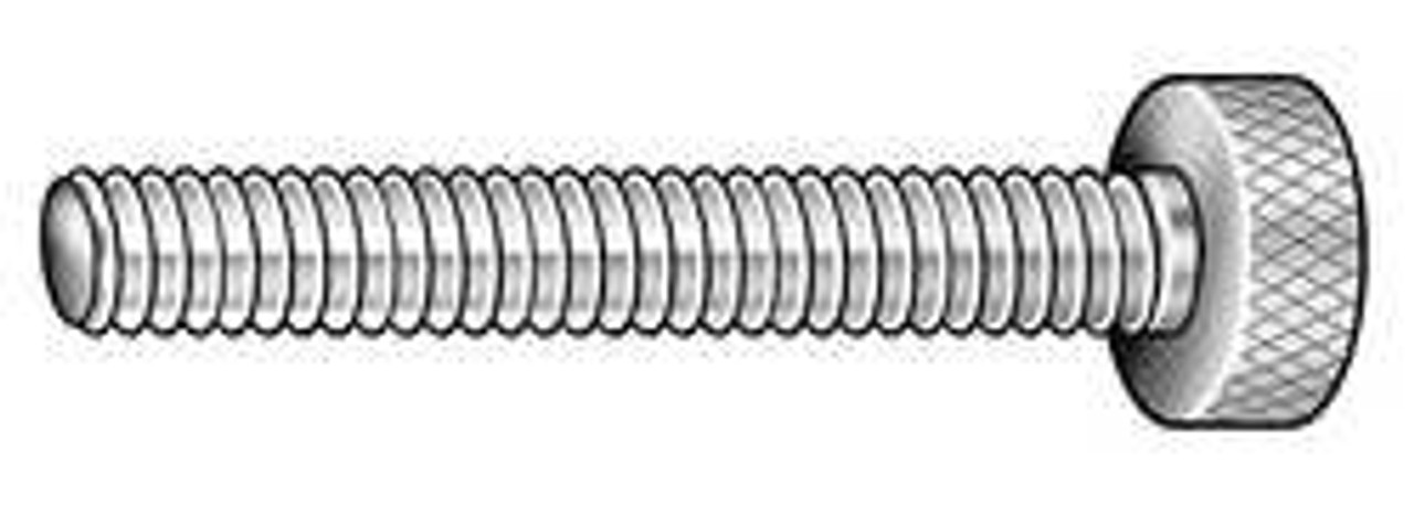 ACCURATE MFD PRODUCTS Z2387 THUMB SCREW KNURLED 10-32X1 L 18-8 SS