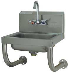 ADVANCE TABCO 7-PS-64 HAND SINK WALL 15-1/4 IN L 17-1/4 IN W