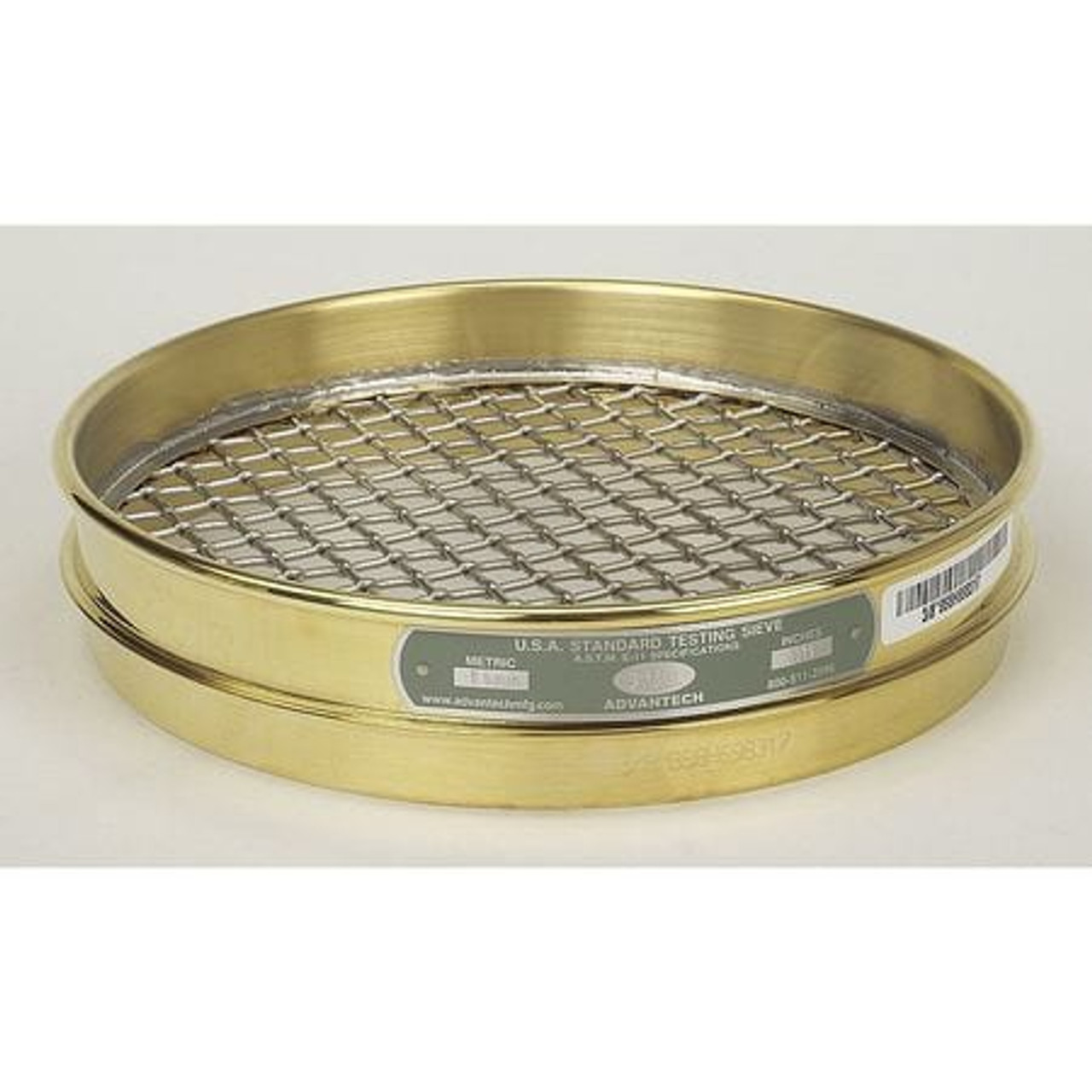 ADVANTECH MANUFACTURING INC. 8BS8H G2236 SIEVE #8 B/S 8 IN HALF HT