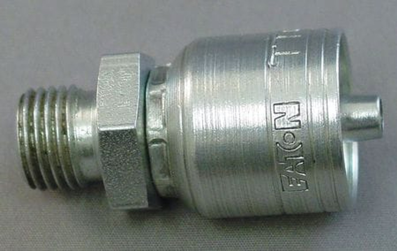 EATON 1A6EK6 FITTING MALE METRIC STRAIGHT 3/8 M18X1.5 EATON 1A6EK6 FITTING MALE METRIC STRAIGHT 3/8 M18X1.5