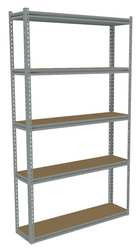 TENNSCO CORP ZB7-4812S-5D BOLTLESS SHELVING STARTER 48X12 5 SHELF