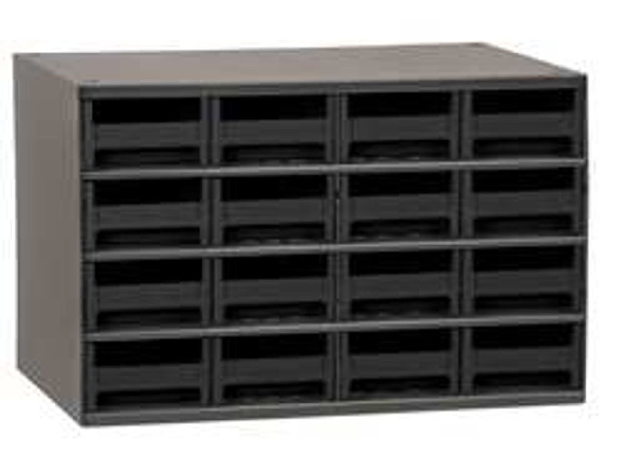 AKRO-MILLS 19416BLK 16 DRAWER, SMALL PARTS CABINET