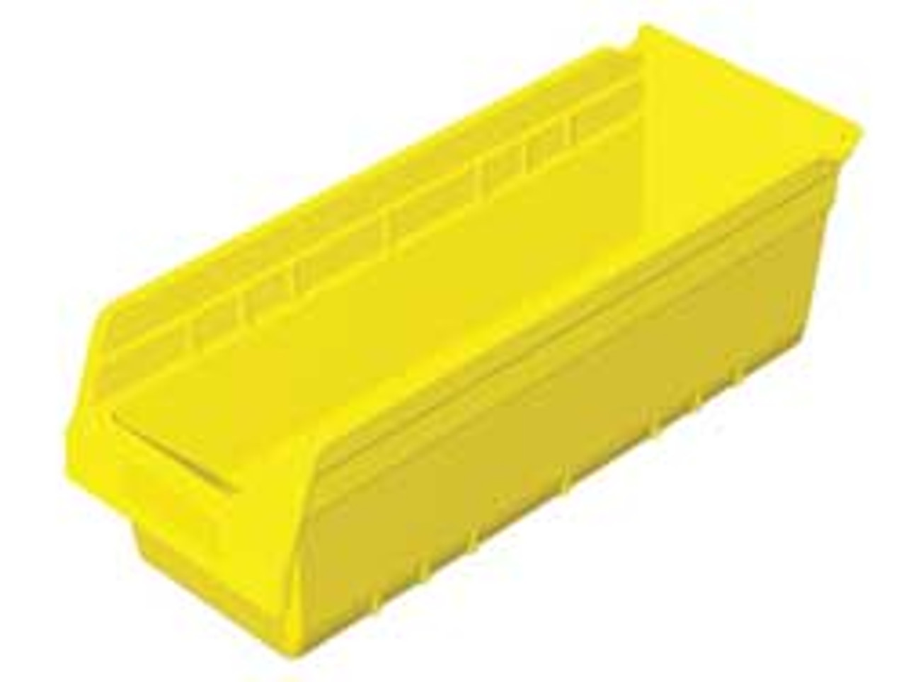 AKRO-MILLS 30098YELLO D5525 SHLF BIN 17-7/8 IN L 6-5/8 IN W 6 