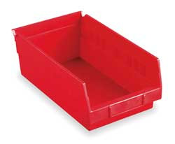 AKRO-MILLS 30178RED AKRO-MILS PLASTIC NESTING STORAGE SHELF 
