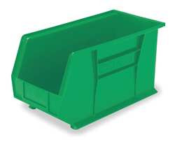 AKRO-MILLS 30224GREEN F8685 HANG/STACK BIN 10-7/8 X 4-1/8 X 4 