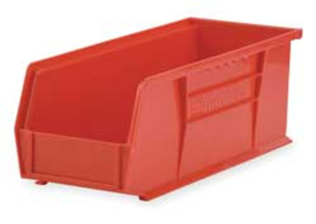 AKRO-MILLS 30224RED F8685 HANG/STACK BIN 10-7/8 X 4-1/8 X 4 