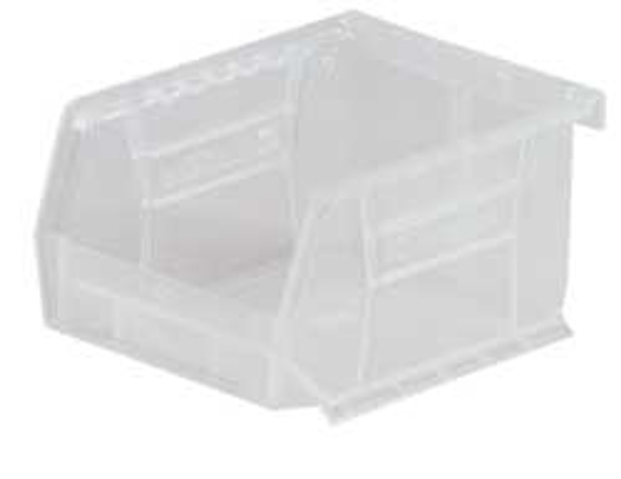 AKRO-MILLS 30270SCLAR HANG/STACK BIN,H 11, W 16 1/2,D 18,CLR