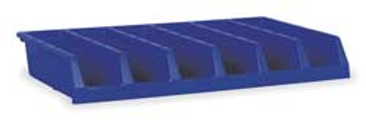 AKRO-MILLS 30318BLUE F8689 COMPARTMNT BIN 33 IN L 18 IN W 5 I