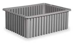 AKRO-MILLS 33-228 DIVIDER BOX,22-3/8 X 17-3/8 X 8 IN,GRAY