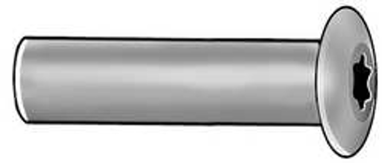 ACCURATE MFD PRODUCTS Z1714 ARCHITECTURAL BOLT SS BUTTON 1/2X2IN
