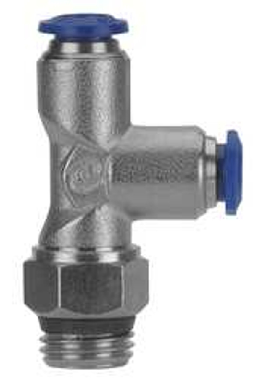 ALPHA FITTINGS 87222-06-08 MALESWIVELRUNTEE PUSHCONN 1/2 SZ 3/8 PK5