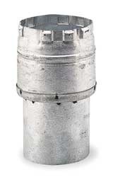 AMERI-VENT 3FCAC APPLIANCE CONNECTOR 3 DIA 6 L