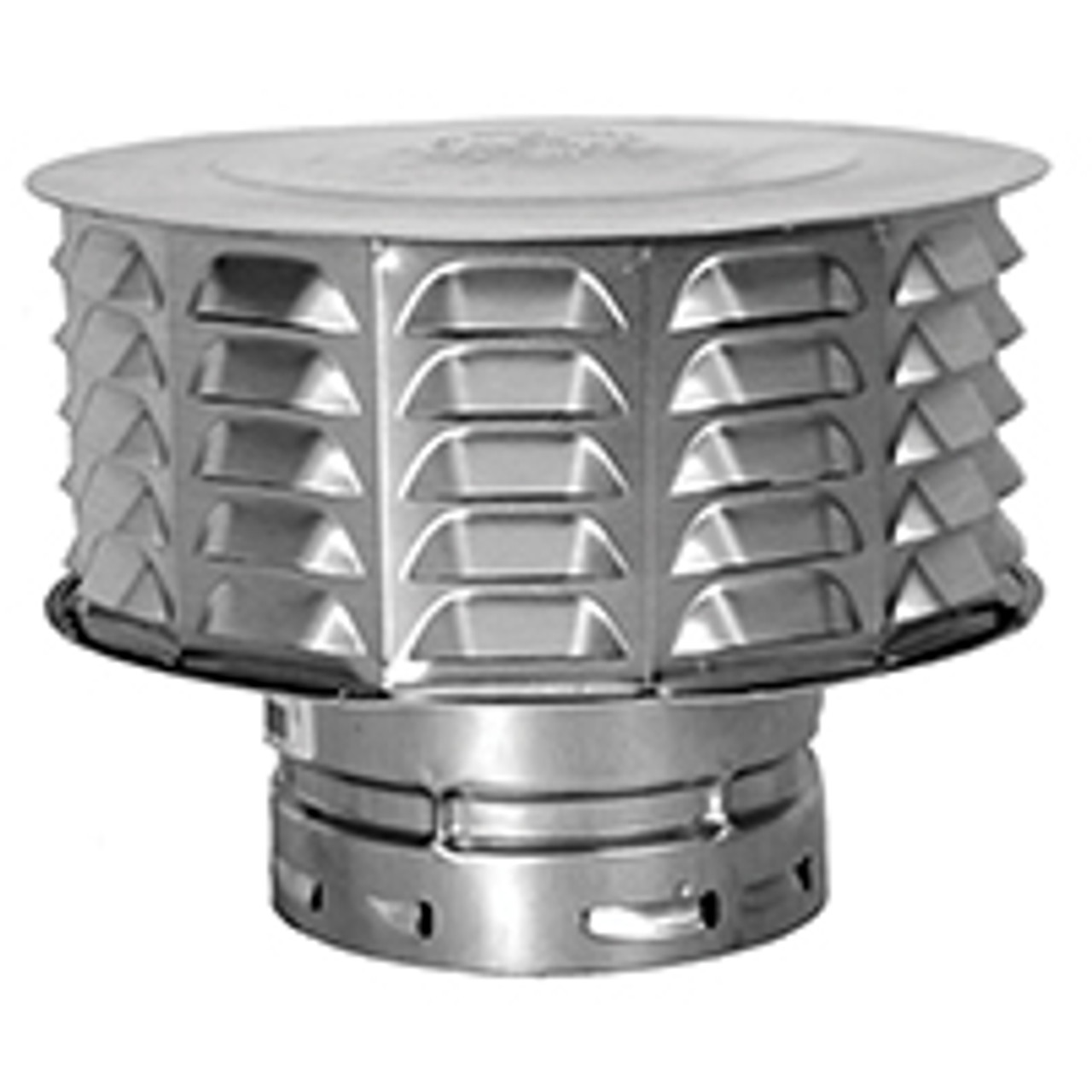 AMERICAN METAL 4ECW 4IN VENT CAP  - 2WALL         