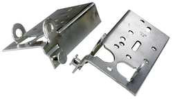 AMERICAN GARAGE DOOR HBB100 BOTTOM LIFT AND ROLLER BRACKET PK 2