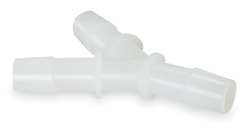 ELDON JAMES Y0-2WP ELDON JAMES 1/8" EQUAL BARBED Y-CONNECTO