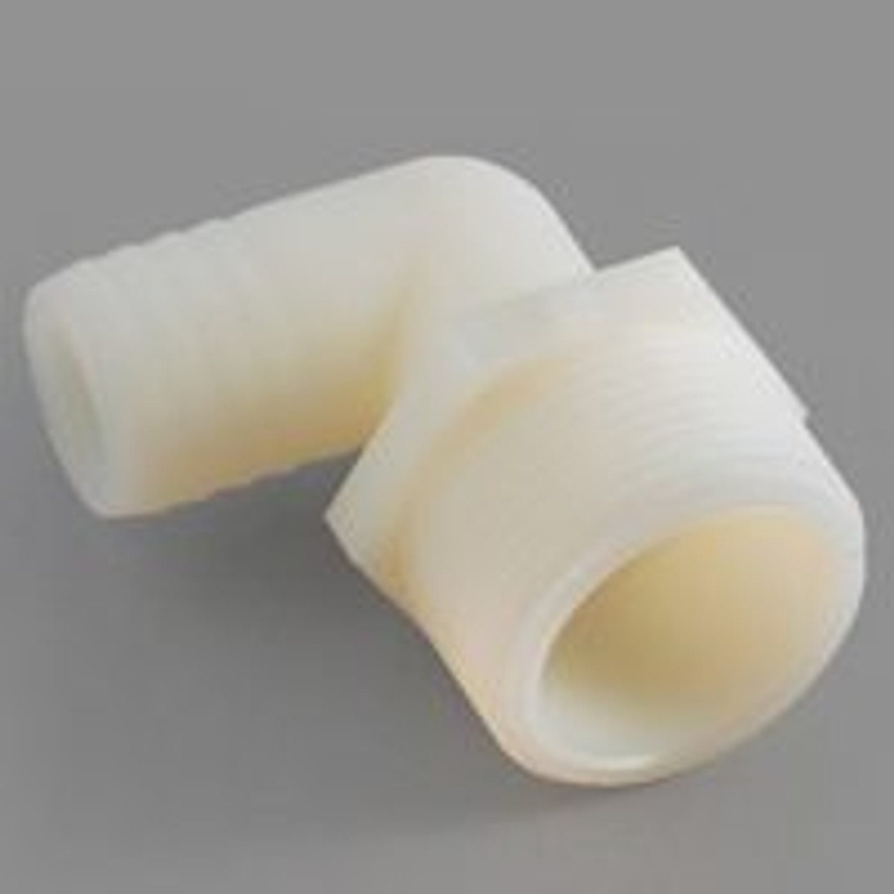 ANDERSON METAL CORP 53720-0812 PIPE FITTING, NYLON HOSE BARB ELBOW, 1/2