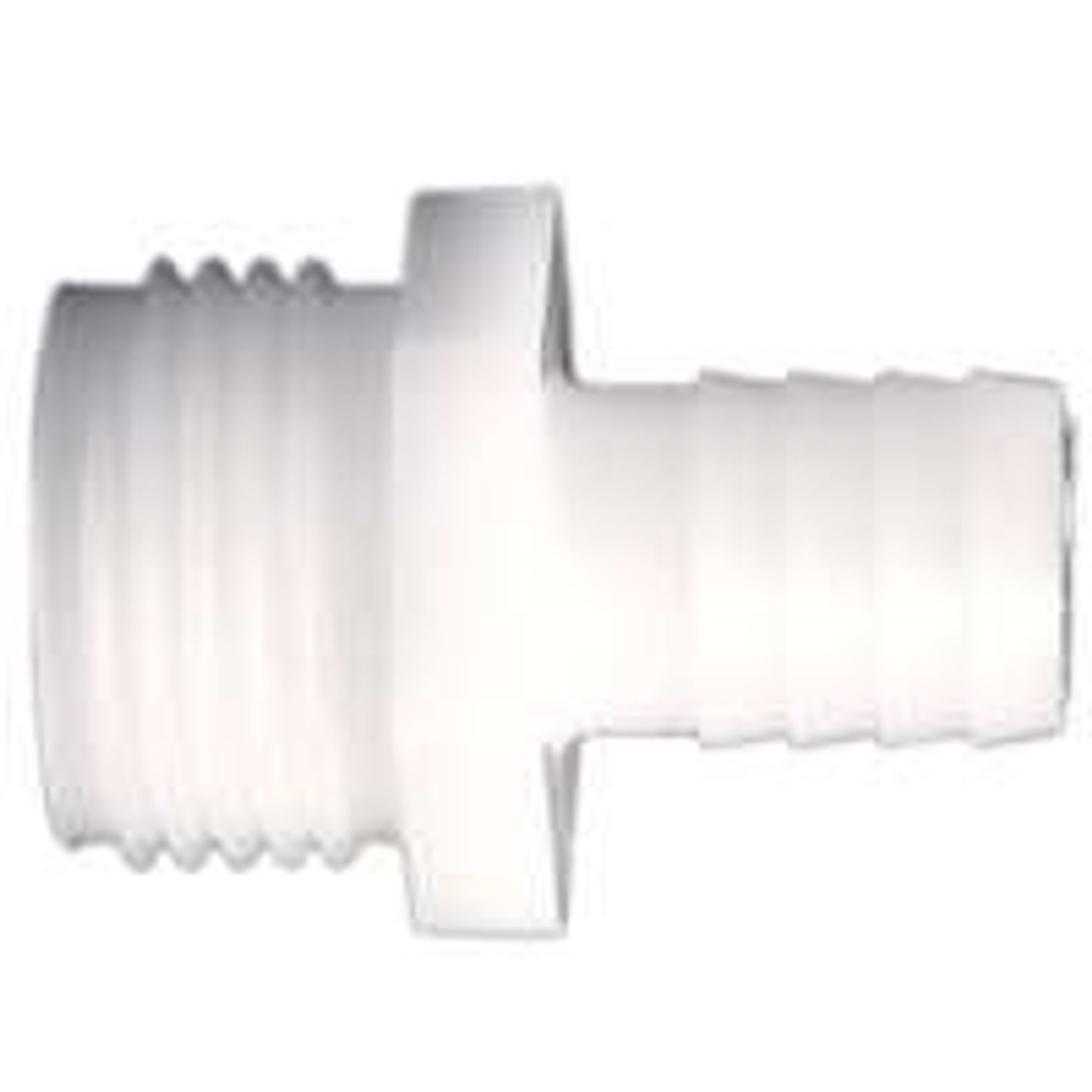 ANDERSON METAL CORP 53748-1212 NYLON BARB ADAPTER FITTING, 3/4 X 3/4-IN