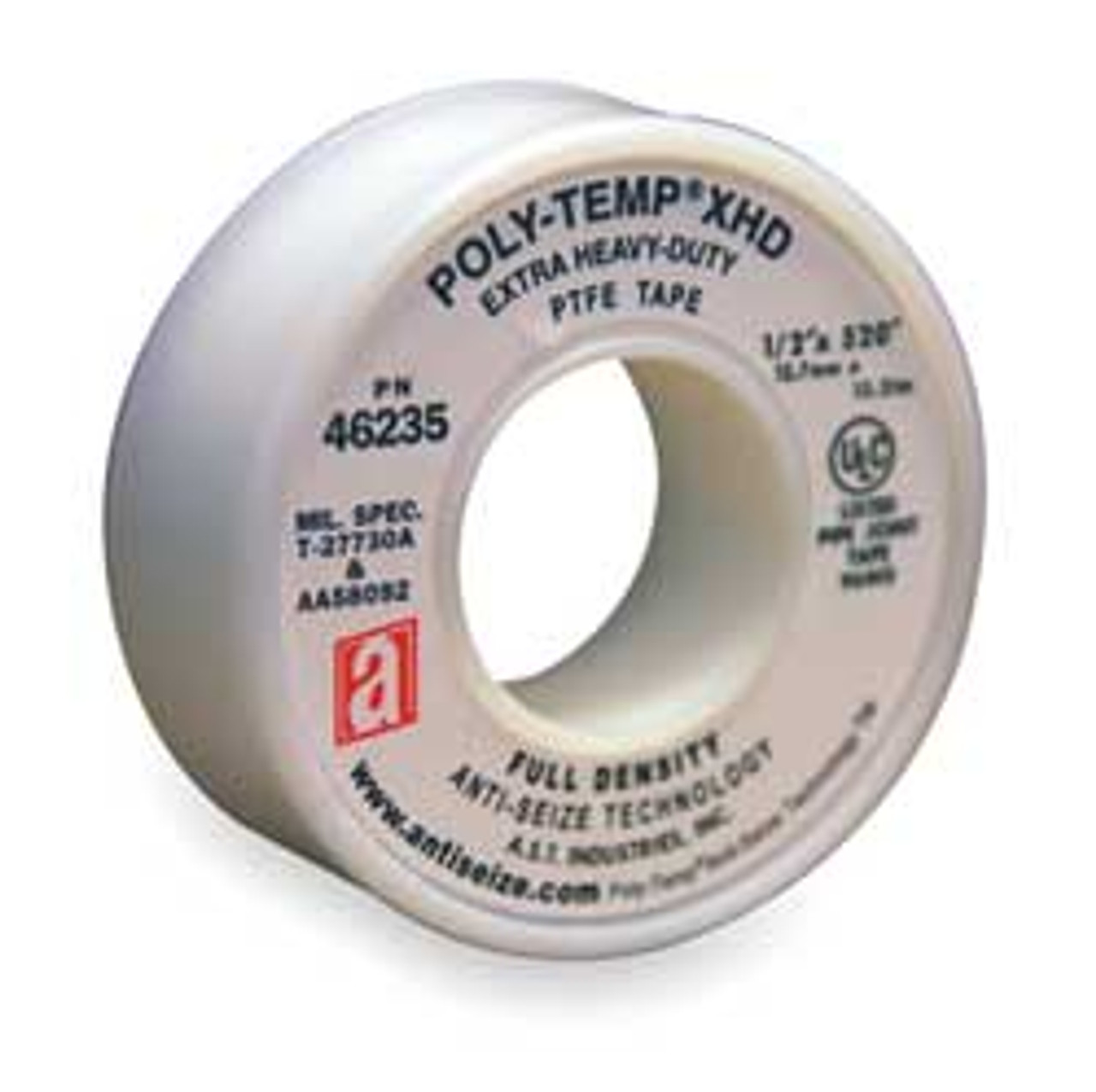 ANTI-SEIZE 46235 THREAD SEALANT TAPE 1/2 IN W 520 IN L