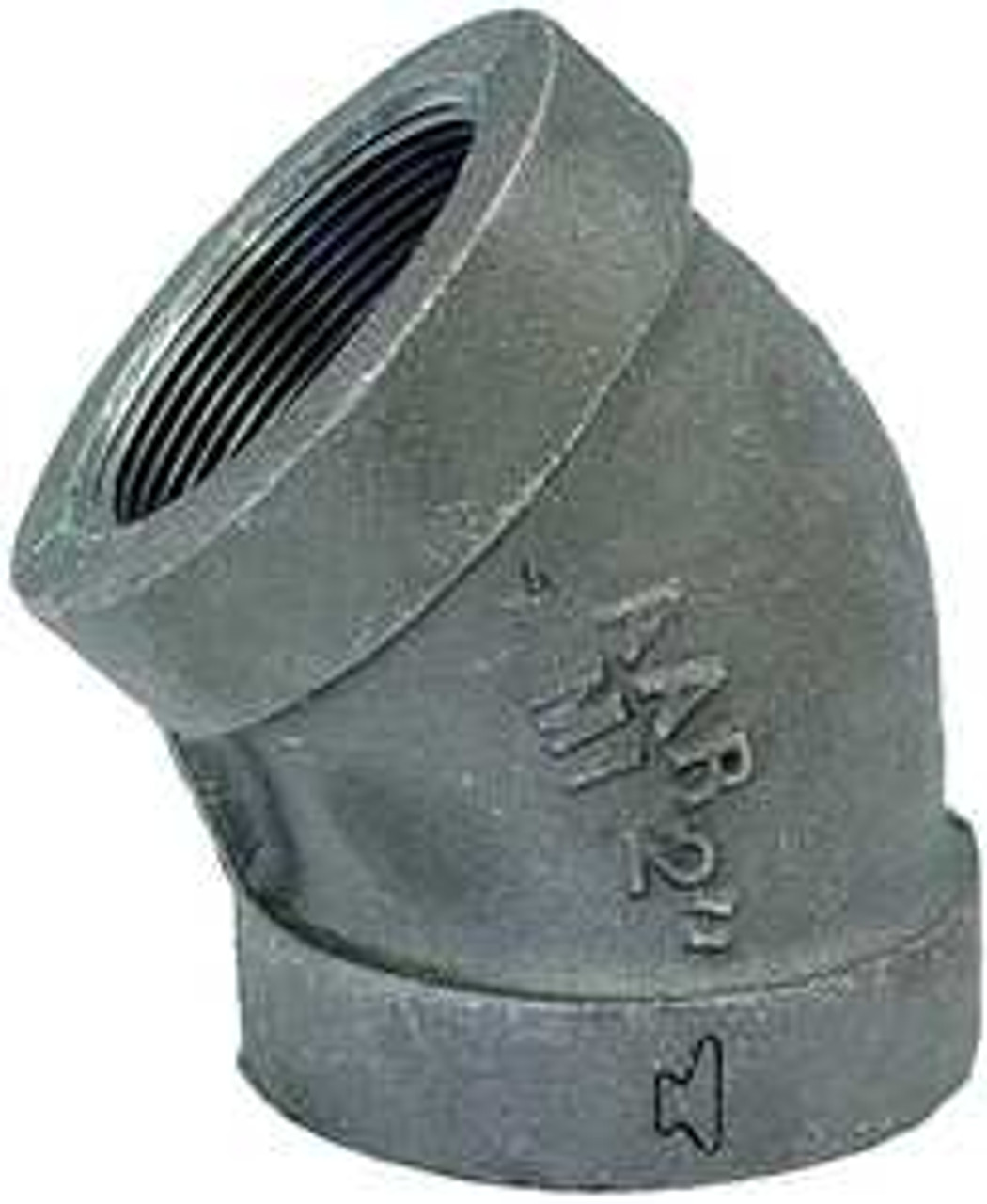 ANVIL 0310511605 ELBOW 45 MALLEABLE IRON 300 2 IN. NPT