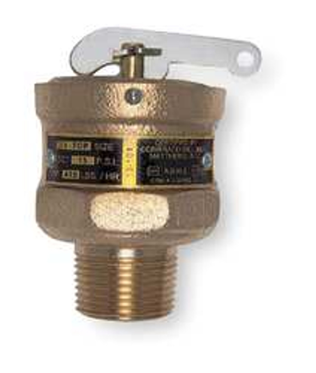 APOLLO 13101B10 SAFETY RELIEF VALVE 3/4 IN 10 PSI BRONZE