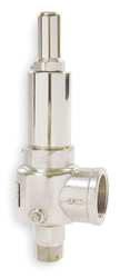 APOLLO 543FEBKMAA0150 D4509 POP SAFETY VALVE 1 X 1-1/2 IN 150 