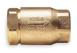 APOLLO 6110501 BALL CONE SPRING CHECK VALVE BRONZE 1IN.