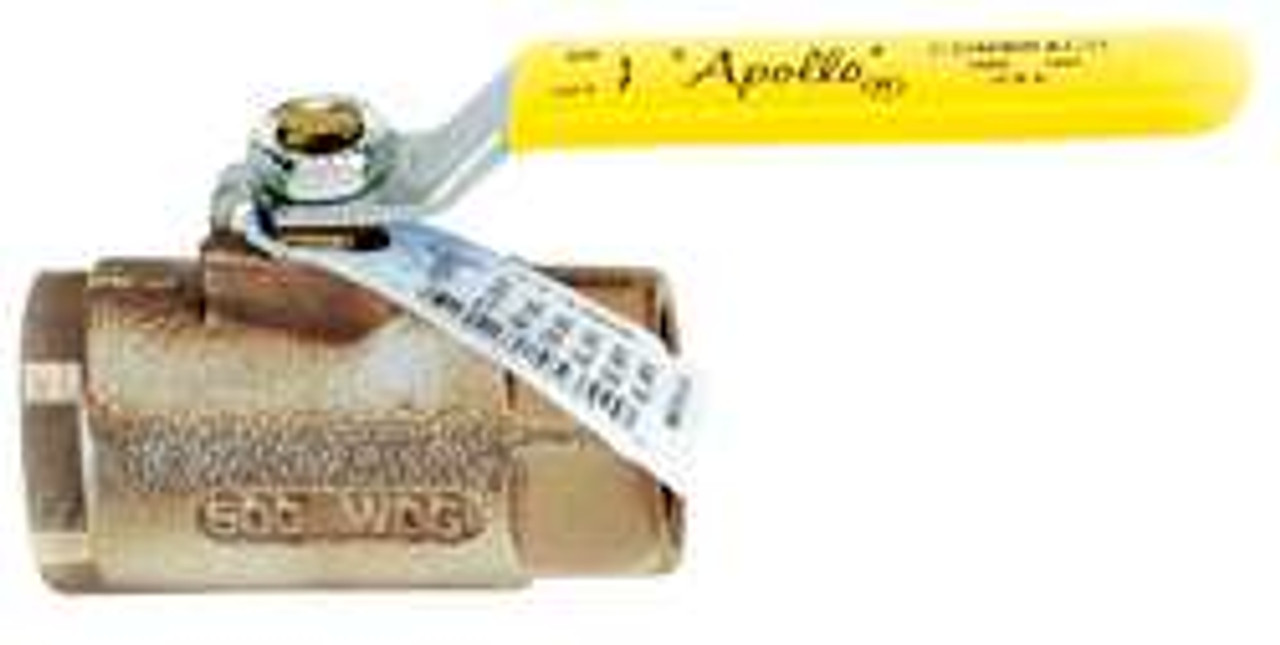 APOLLO 70LF-104-01 LL BRONZE BALL VALVE INLINE FNPT 3/4 IN