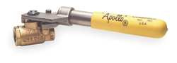 APOLLO 7150401 BRONZE BALL VALVE INLINE FNPT 3/4 IN
