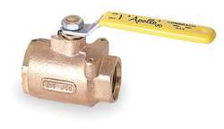 APOLLO 7790601 BRONZE BALL VALVE INLINE SAE 1-1/4 IN