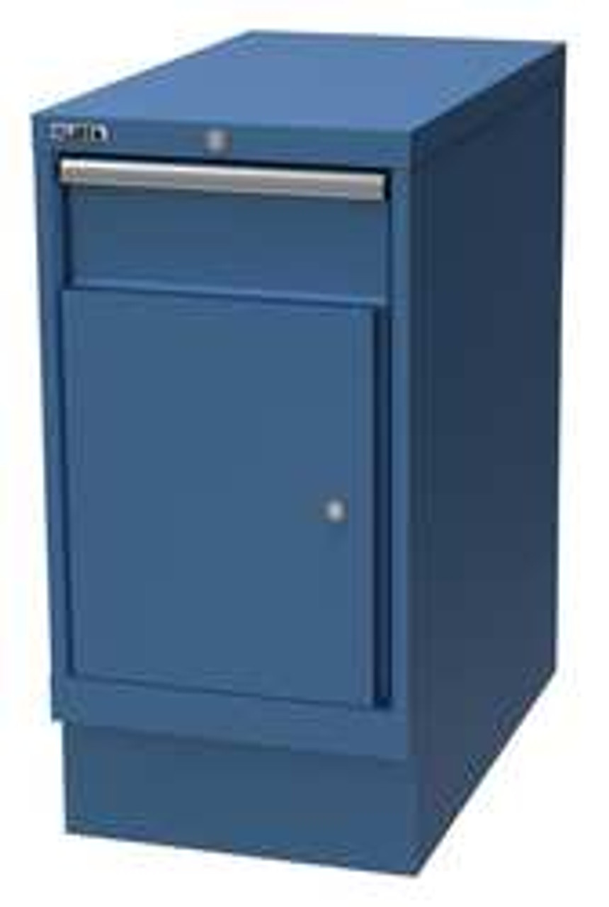 LISTA XSNW0600-0202BB CABINET PEDESTAL ONE DRAWER BRT BLUE