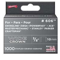 ARROW FASTENER CO 60630 HD WIDE CROWN STAPLES 3/8"
