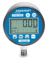 ASHCROFT 302174SD02LXBLBKVAC/60 D8578 DIGITAL GAUGE/TRANSMITTER 60 PSI