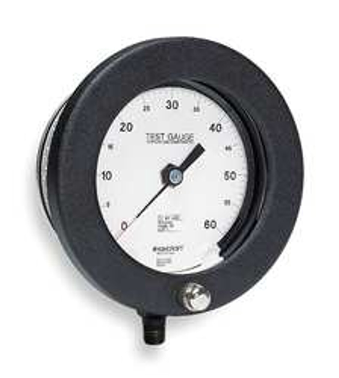 ASHCROFT 451082AS02L30C4 D0805 PRESSURE GAUGE 0 TO 30 PSI 4-1/2IN