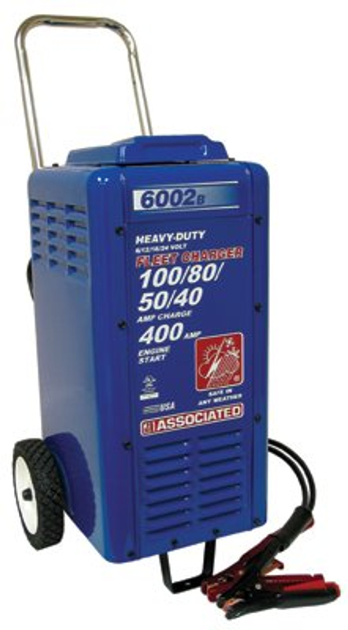 ASSOCIATED EQUIPMENT 6002B BATTERY CHARGER 6/12/18/24V 80A