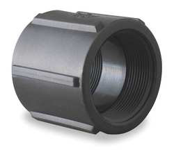 BANJO CORPORATION CPLG200 PIPE COUPLING 2 IN FPT 150 PSI BLACK